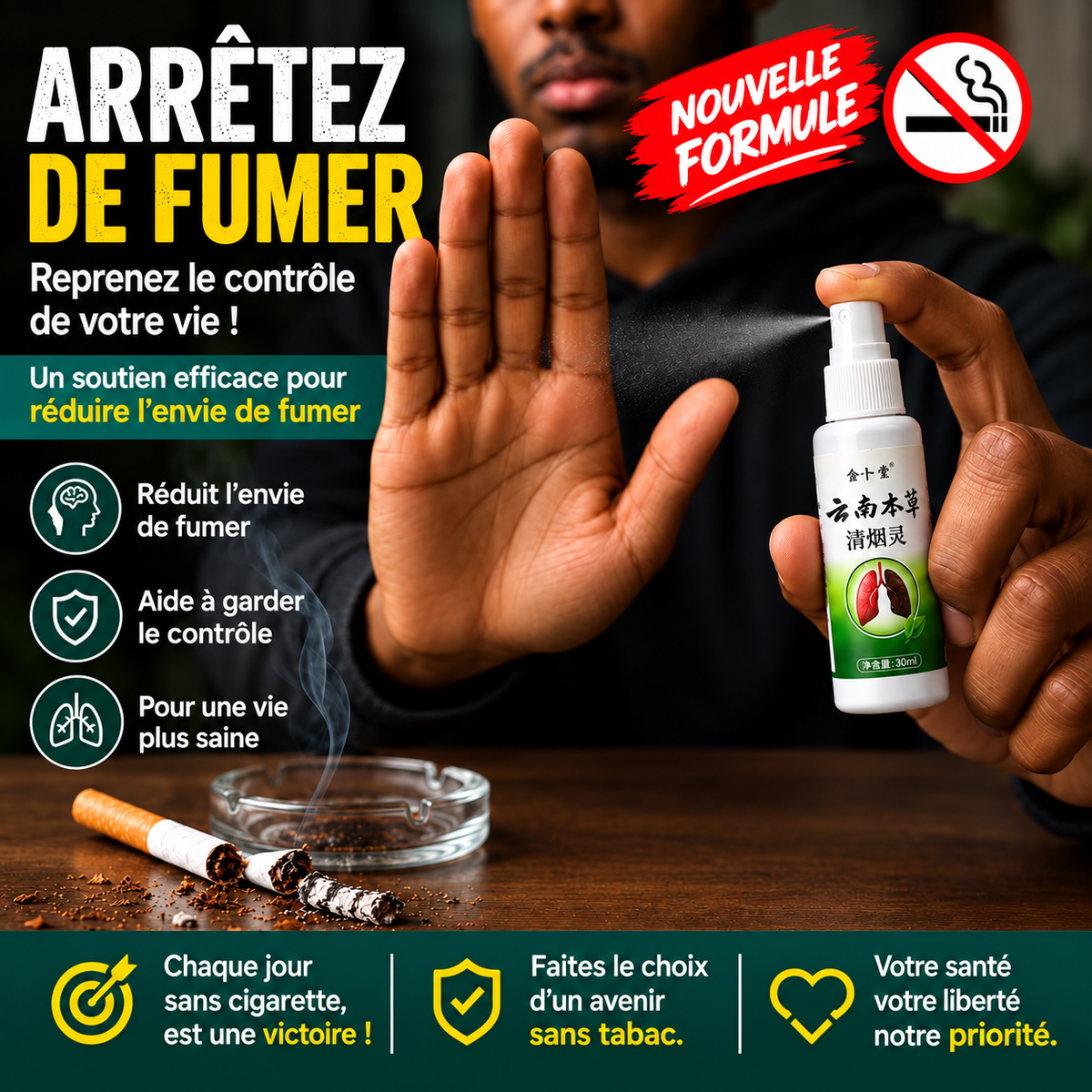 Spray anti-fumeur 🚭